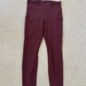 Lululemon full length leggings with pockets
